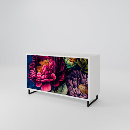 BLOOMING ELEGANCE Skänk med två dörrar