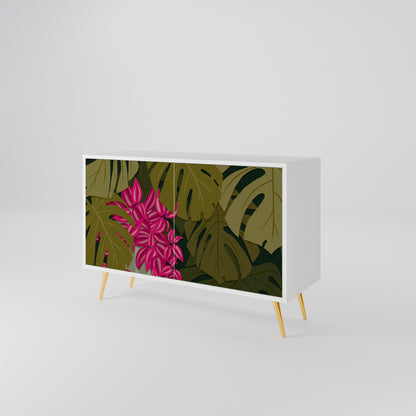 TROPICAL BEAUTY Skänk med två dörrar