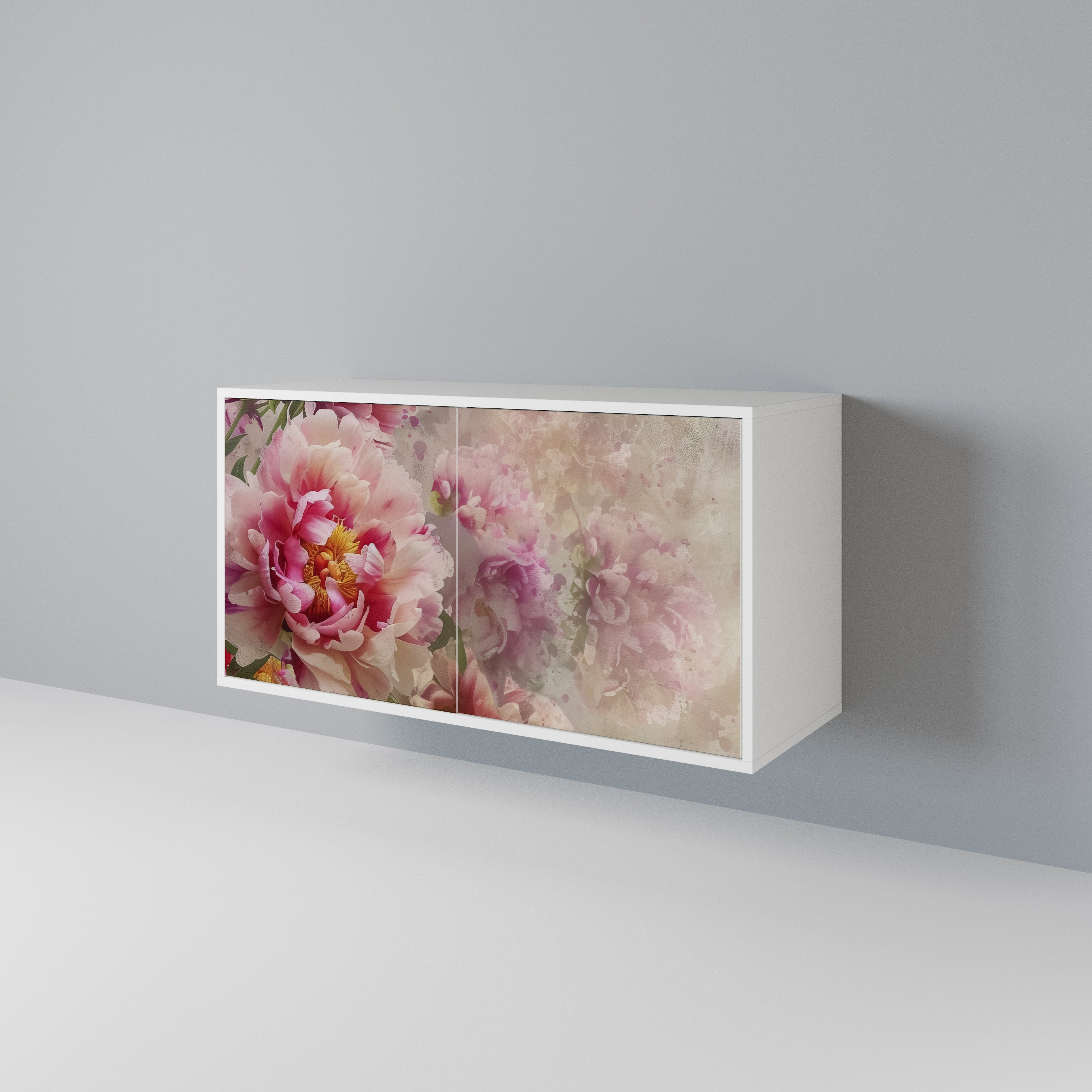 PEONY WHISPER Skänk med två dörrar