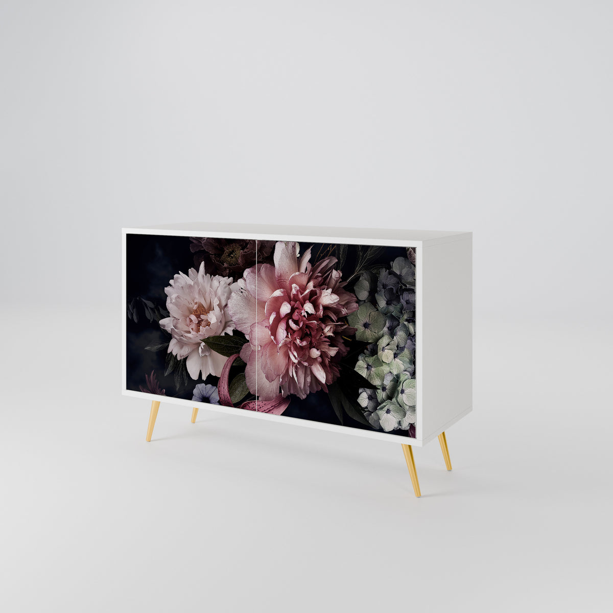 PURE BLOSSOM Skänk med två dörrar