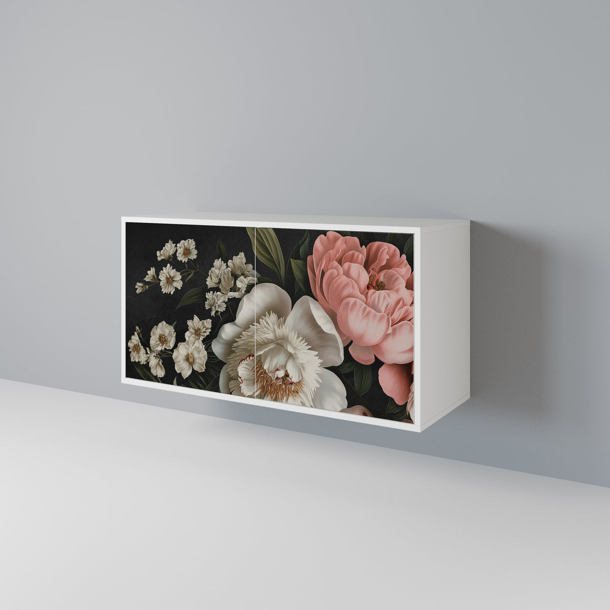 LUSH ELEGANCE Skänk med två dörrar