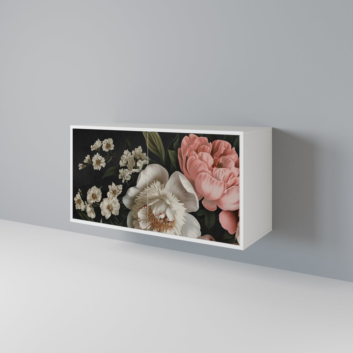LUSH ELEGANCE Skänk med två dörrar