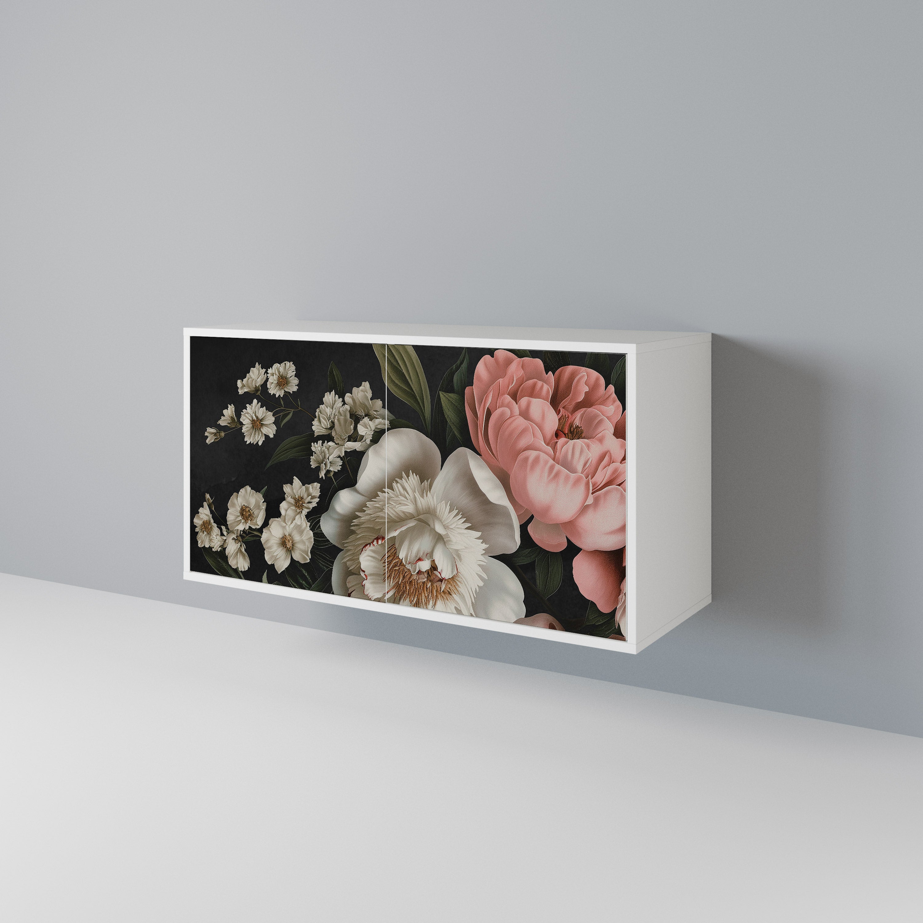 LUSH ELEGANCE Skänk med två dörrar