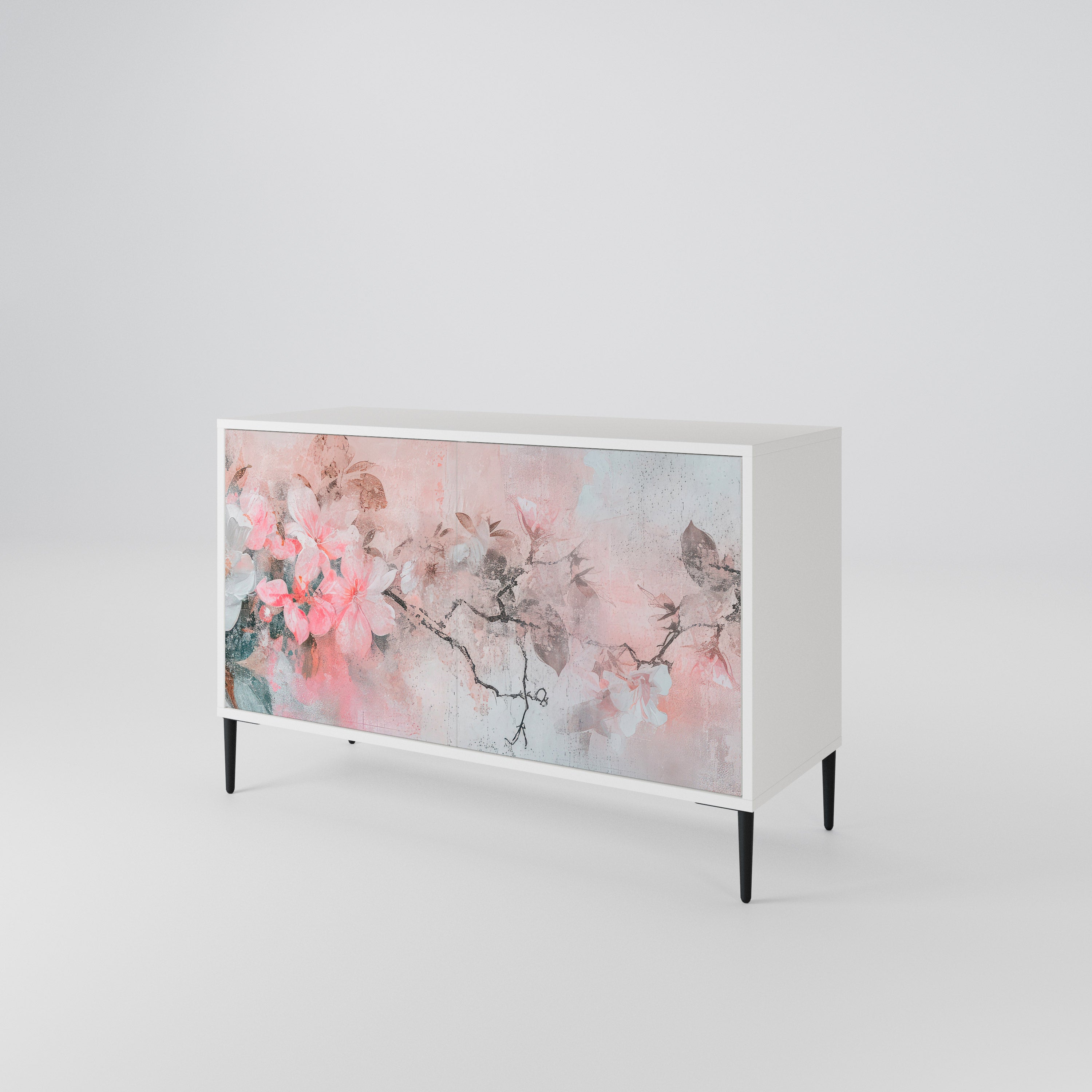 CHERRY BLOSSOM Skänk med två dörrar