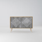 POLYGONAL ARTISTRY 2-Door Sideboard