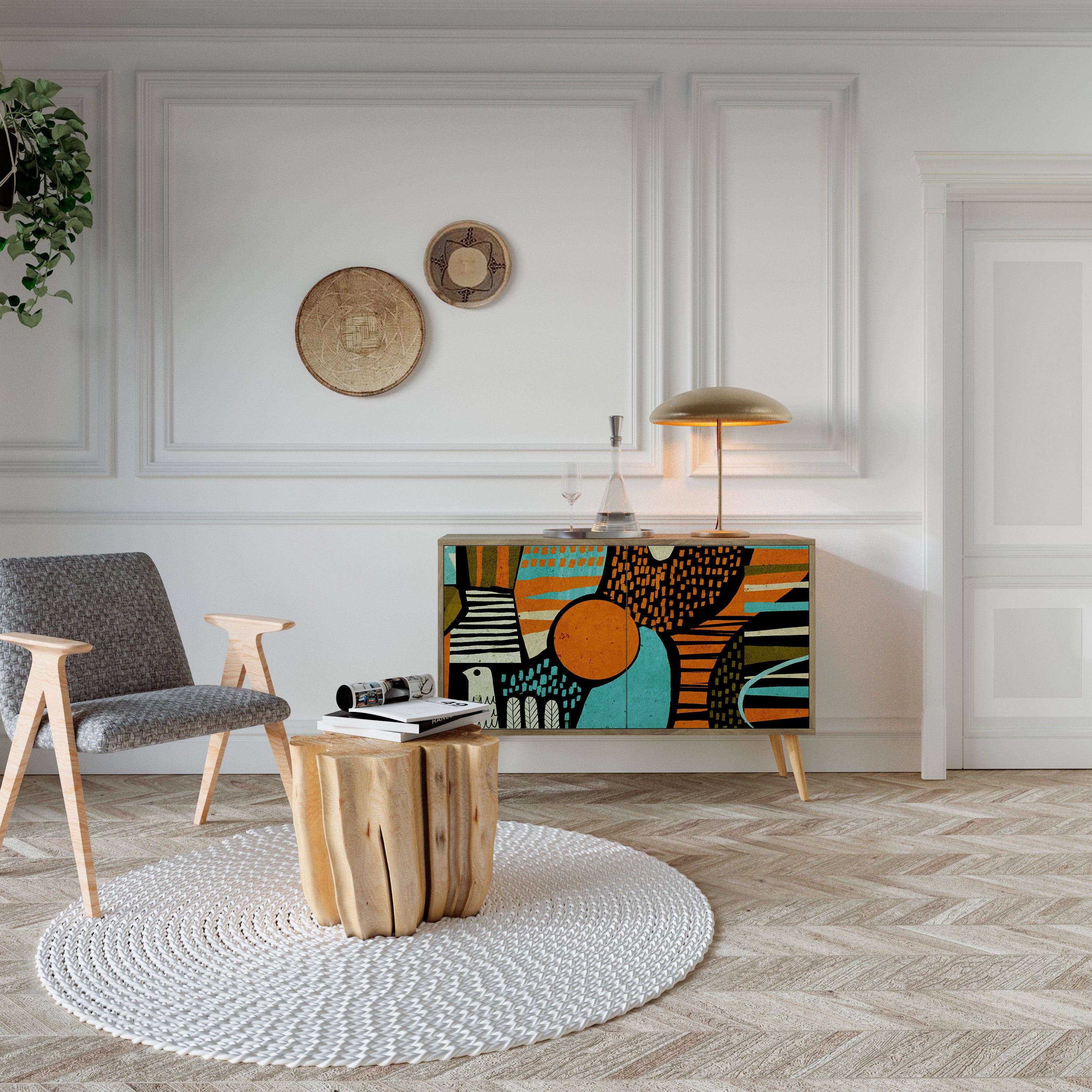 GEODE GLIMMER 2-Door Sideboard