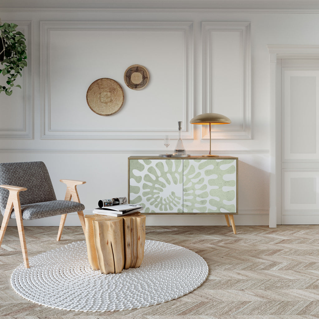 HELIX DANCE 2-Door Sideboard in Oak Effect