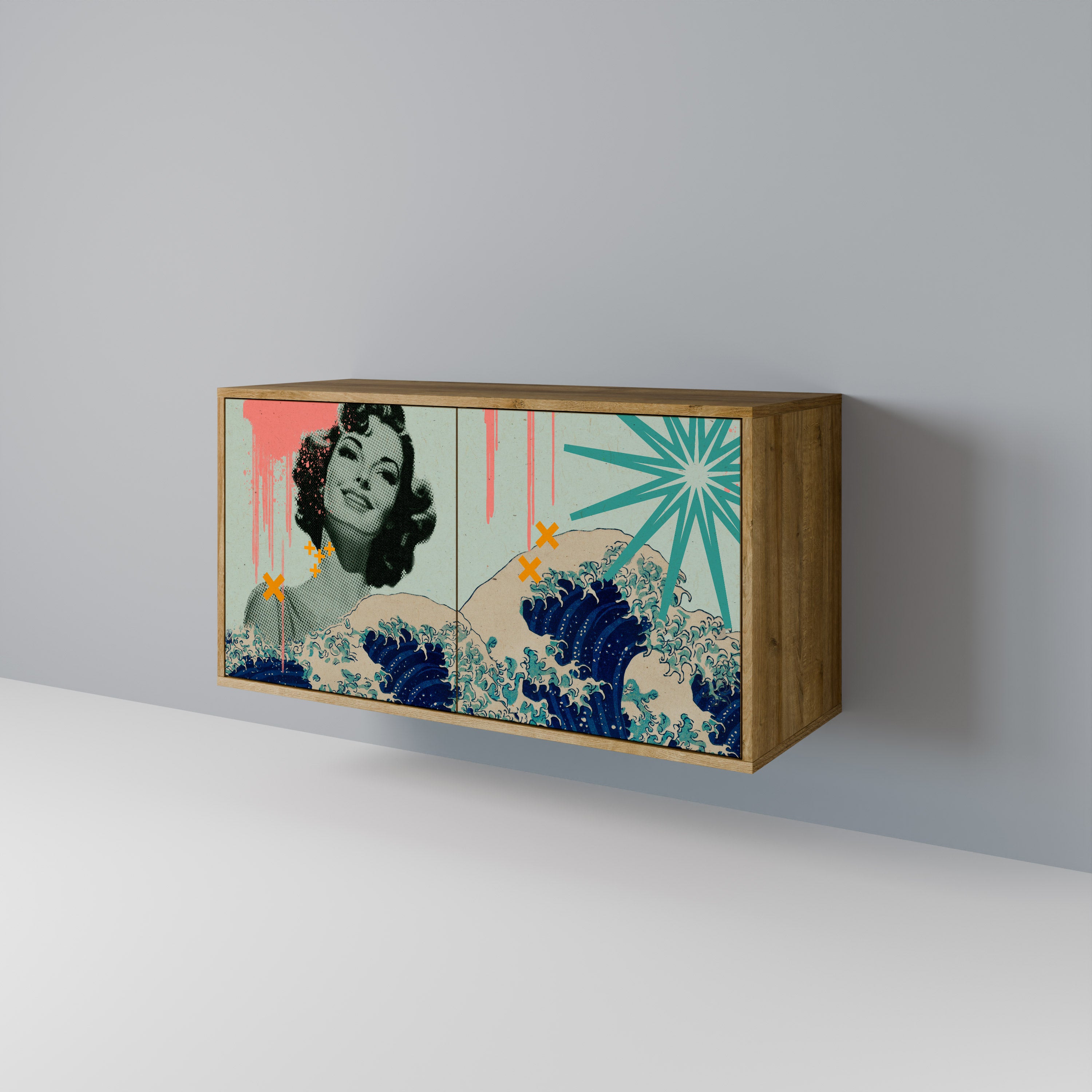 KANAGAWA BEAUTY 2-Door Sideboard