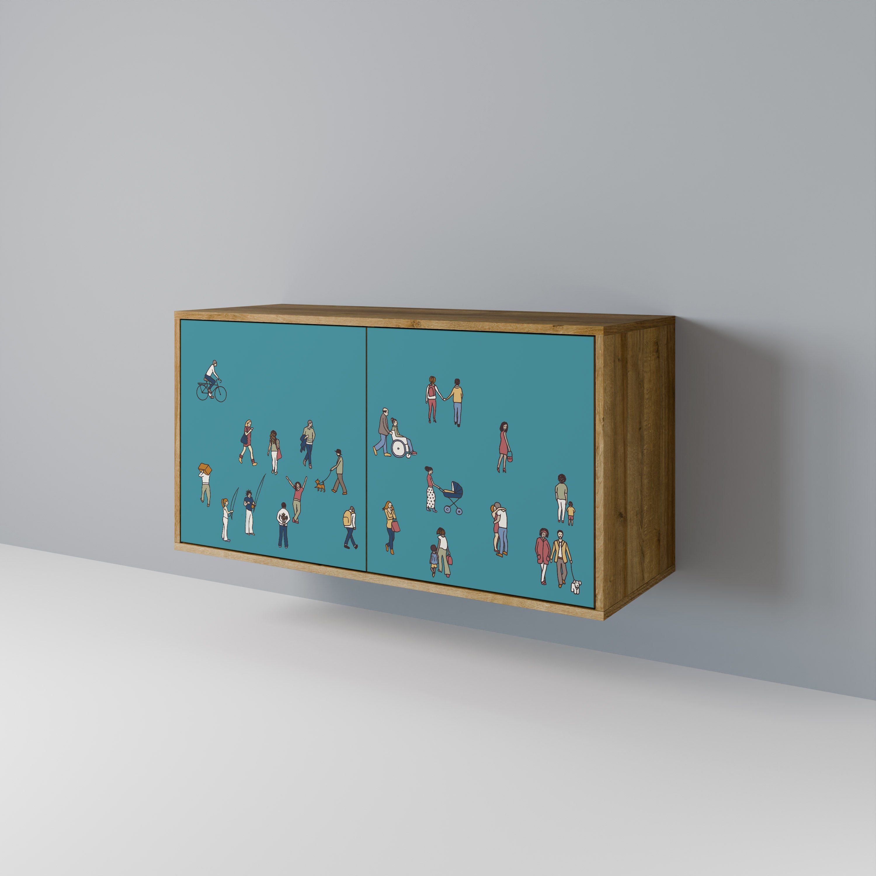 COLLECTIVE STREAM 2-Door Sideboard