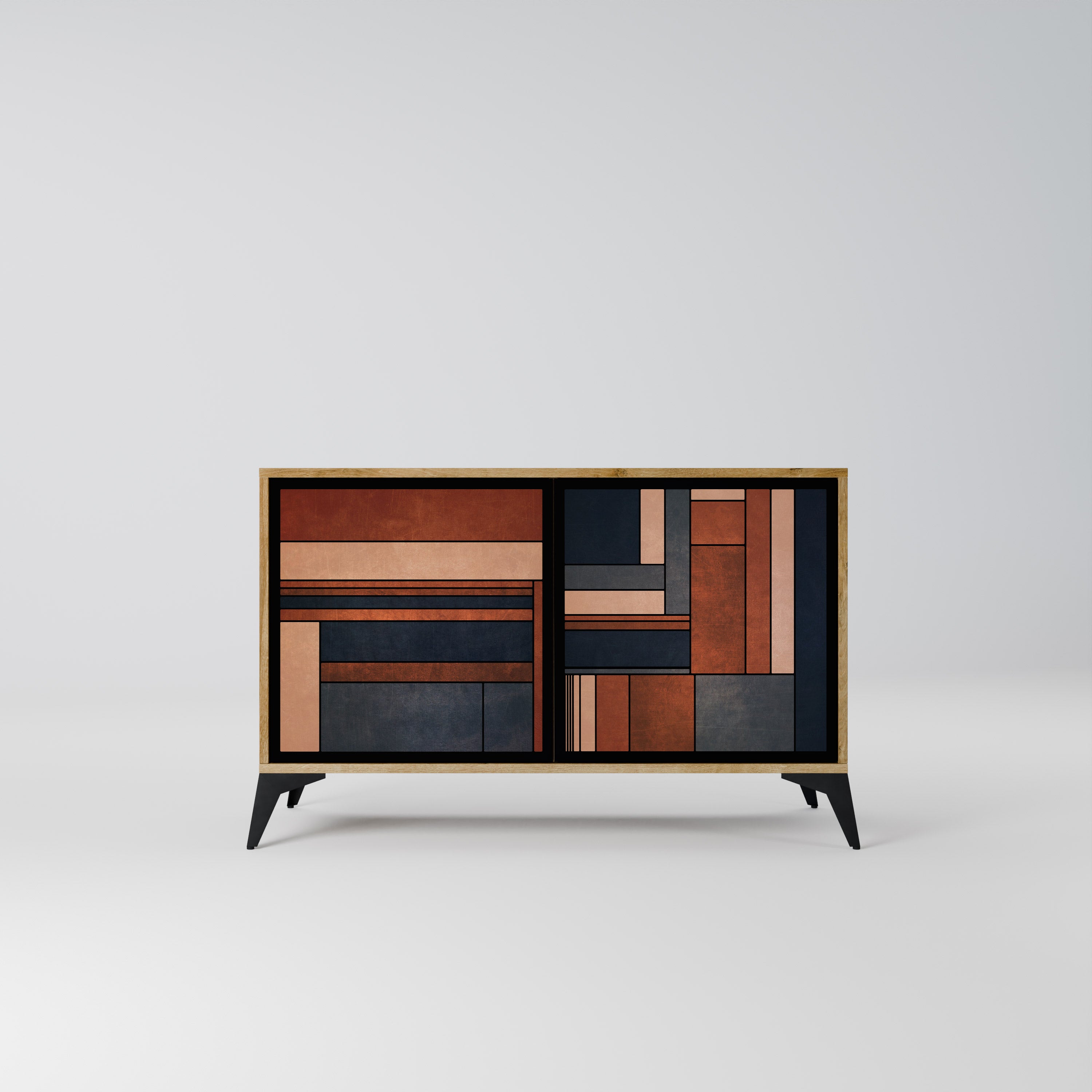 INTREPID FORMATION 2-Door Sideboard in Oak Effect
