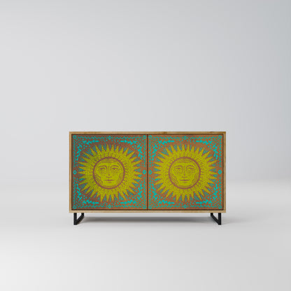 SUNSHINE EULOGY 2-Door Sideboard in Oak Effect