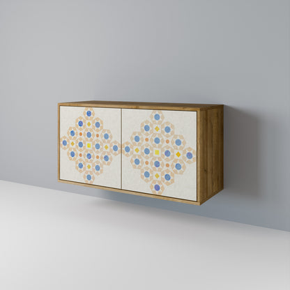 PATTERNED PRISM Skänk med två dörrar