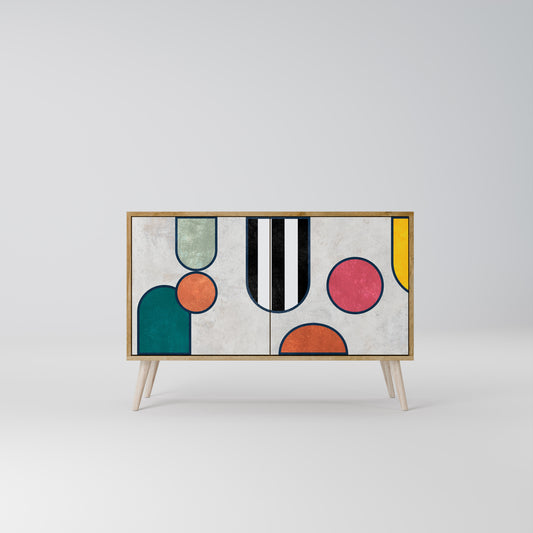 COOL STORY 2-Door Sideboard in Oak Effect