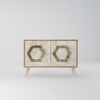 HEXAGONAL SHAPES 2-Door Sideboard