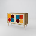 GEOMETRIC PUZZLE 2-Door Sideboard