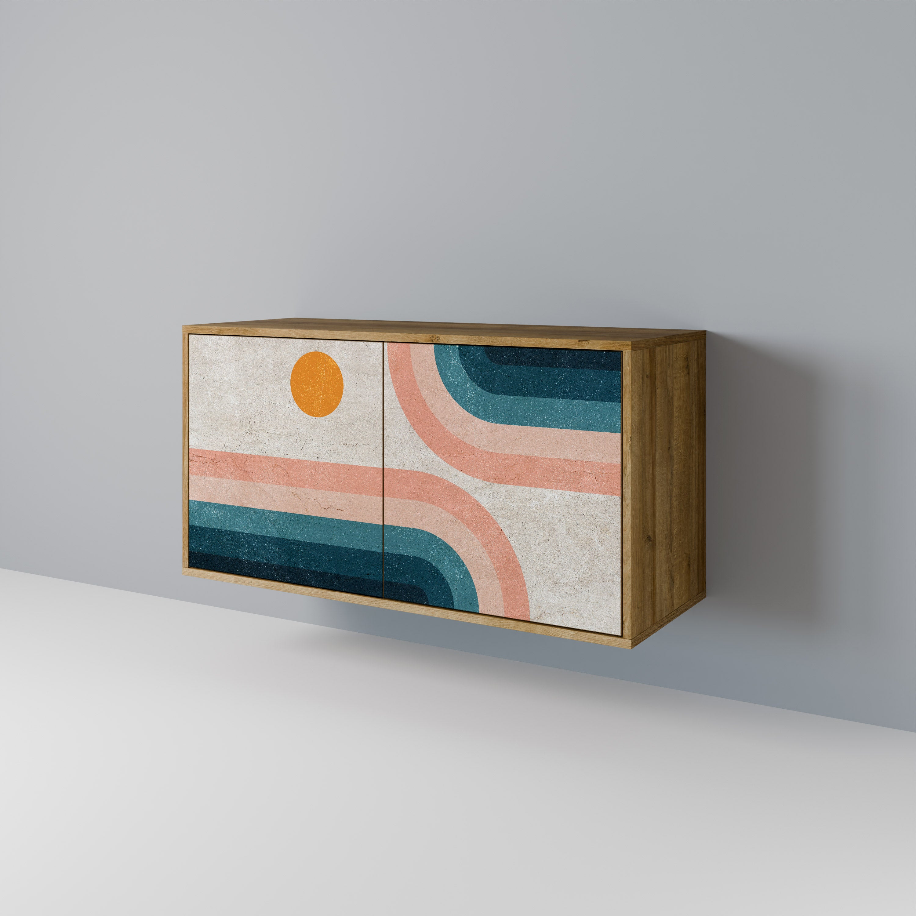 TWO HALVES 2-Door Sideboard