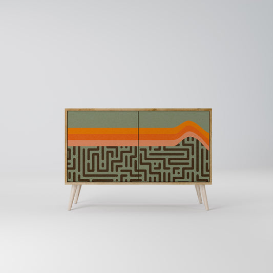 SIMPLE SOLUTIONS 2-Door Sideboard in Oak Effect