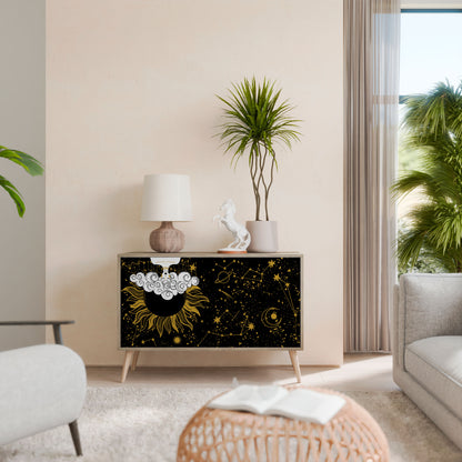 STELLAR CONSTELLATIONS 2-Door Sideboard in Oak Effect