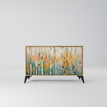 BIRCH KALEIDOSCOPE 2-Door Sideboard in Oak Effect