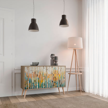 BIRCH KALEIDOSCOPE 2-Door Sideboard in Oak Effect