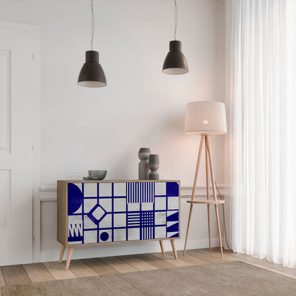 THE RIGHT PLACES 2-Door Sideboard in Oak Effect