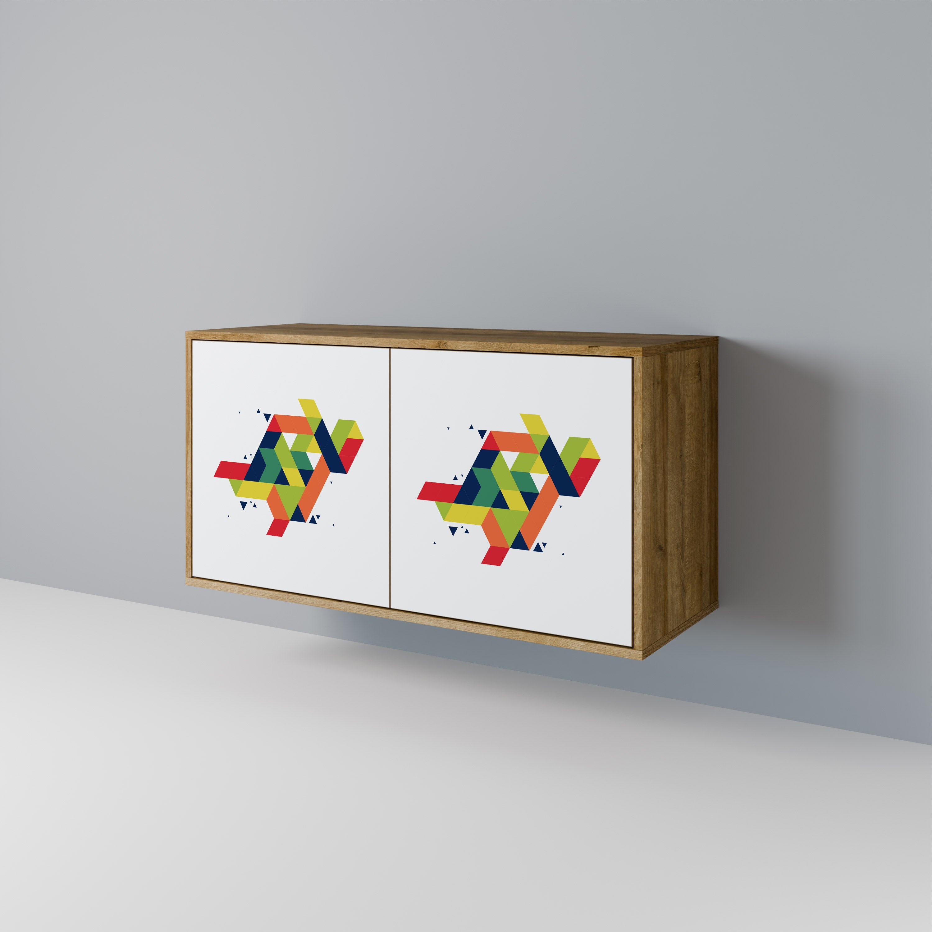 FUTURE SIGN Skänk med två dörrar