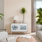 WONDERLAND VEGETATION Skänk med 2 dörrar