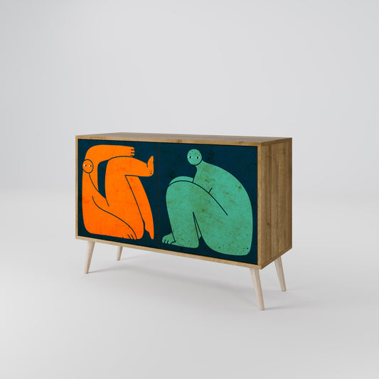 TOGETHER BUT SEPARATELY 2-Door Sideboard