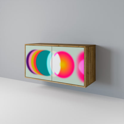SYMPHONY OF COLORS Skänk med två dörrar