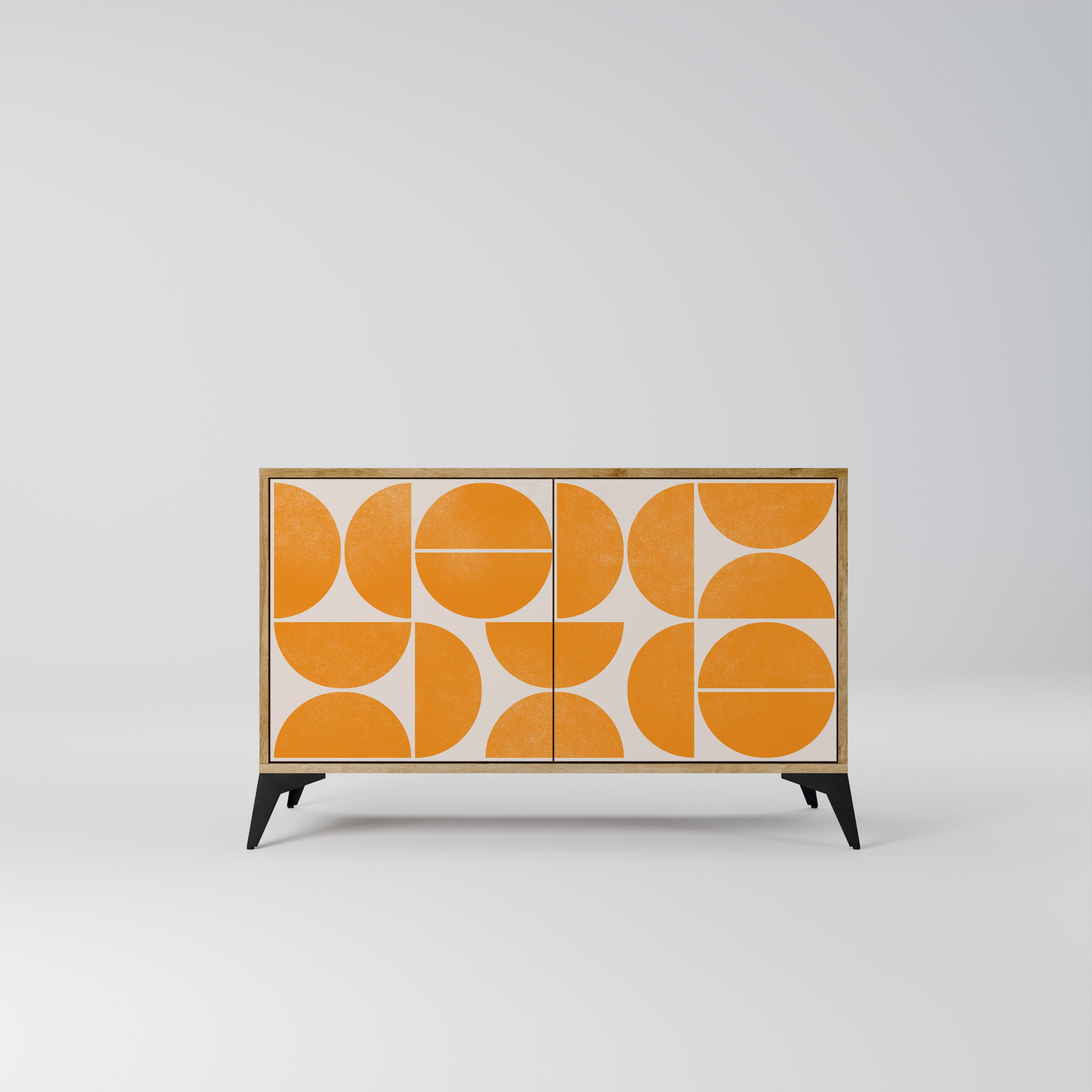 ÅTERKOMMANDE DRÖMMAR 2-dörrars sideboard i ekeffekt