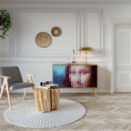 CONSTRUCTIVE ART Skänk med två dörrar