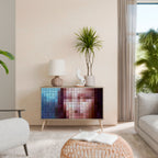 CONSTRUCTIVE ART Skänk med två dörrar