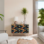 FOWLY DAZE Skänk med två dörrar