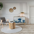 THE GREAT WAVE AT KANAGAWA Skänk med två dörrar