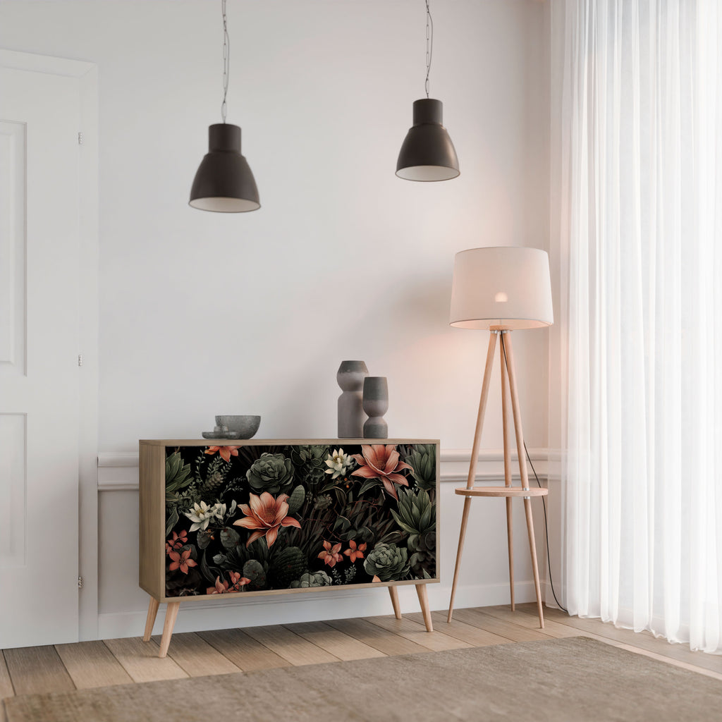 SECRET VERDURE 2-Door Sideboard in Oak Effect