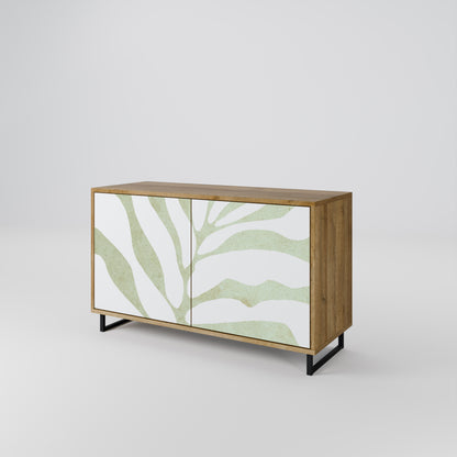 BOTANICAL SPARK 2-dörrars skänk i ekeffekt