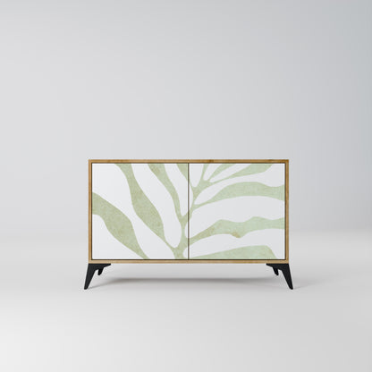 BOTANICAL SPARK 2-dörrars skänk i ekeffekt