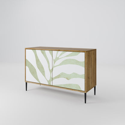 BOTANICAL SPARK 2-dörrars skänk i ekeffekt