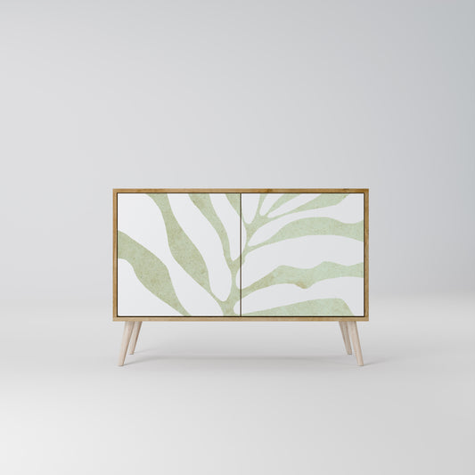BOTANICAL SPARK 2-dörrars skänk i ekeffekt