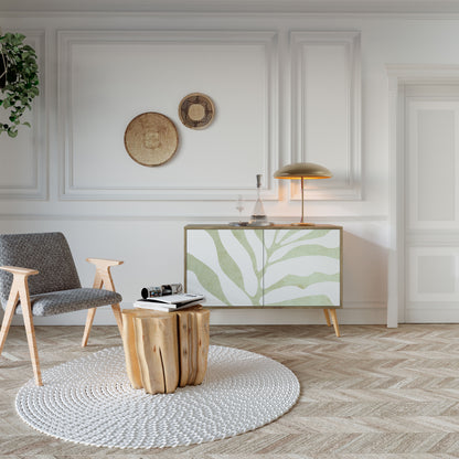 BOTANICAL SPARK 2-dörrars skänk i ekeffekt