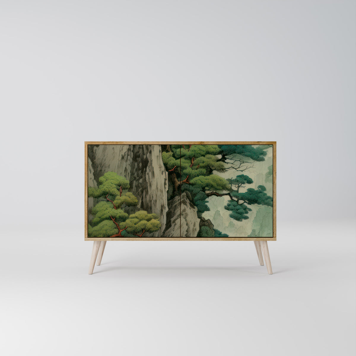 VERDURE ABYSS Skänk med två dörrar
