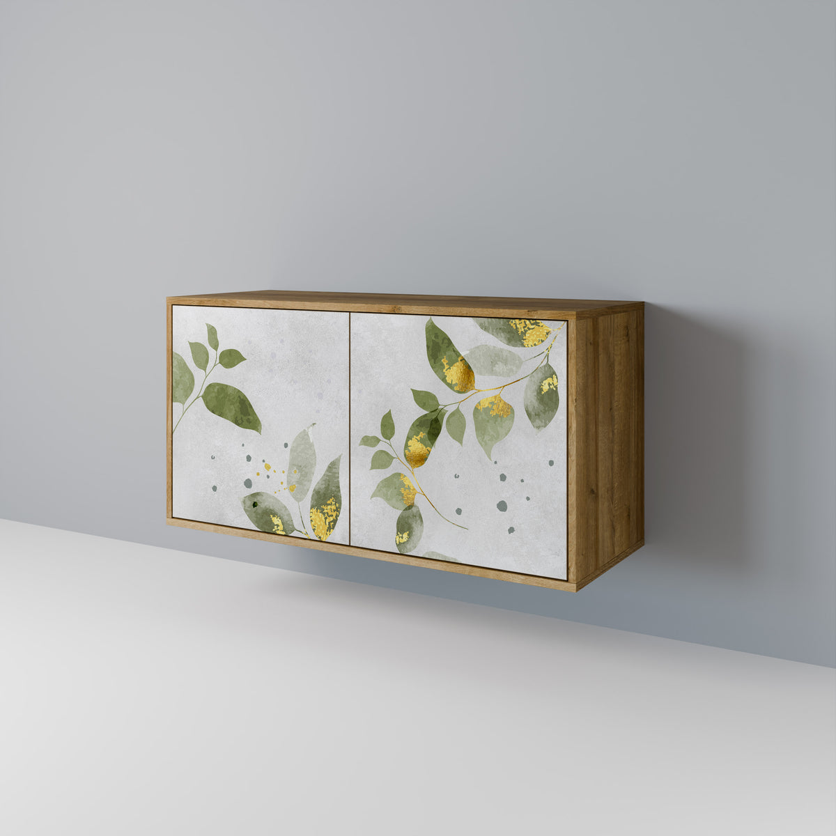 ELEGANT BOTANICS Skänk med två dörrar