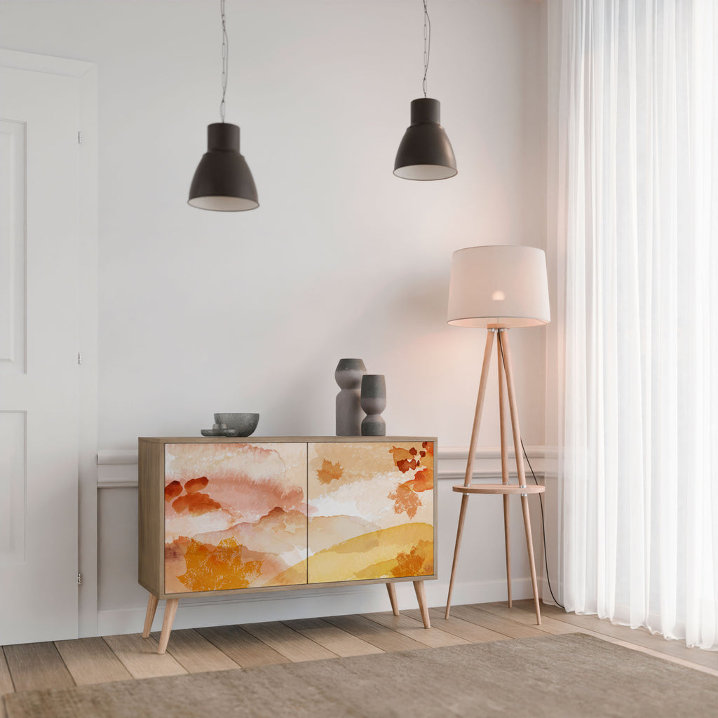 TRACES OF AUTUMN 2-Door Sideboard in Oak Effect