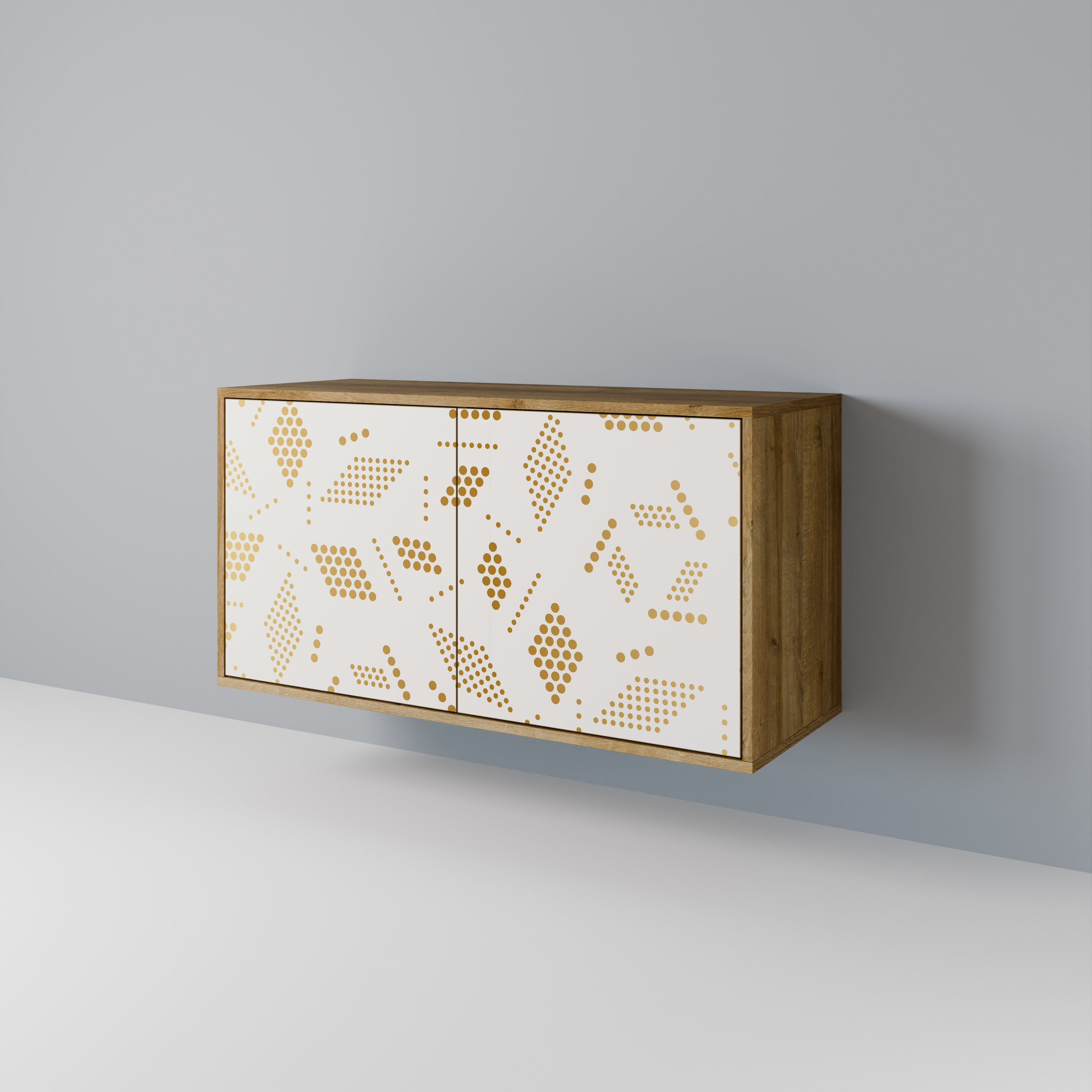 SPOTTED DAZE Skänk med två dörrar