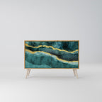 GOLDRUSH ODYSSEY Skänk med två dörrar