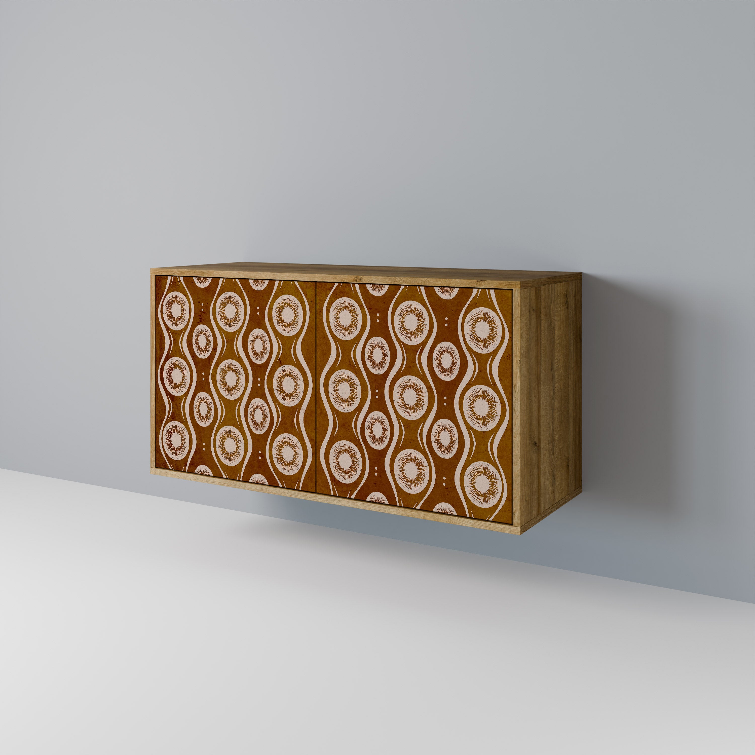 BROWN EYES Skänk med två dörrar