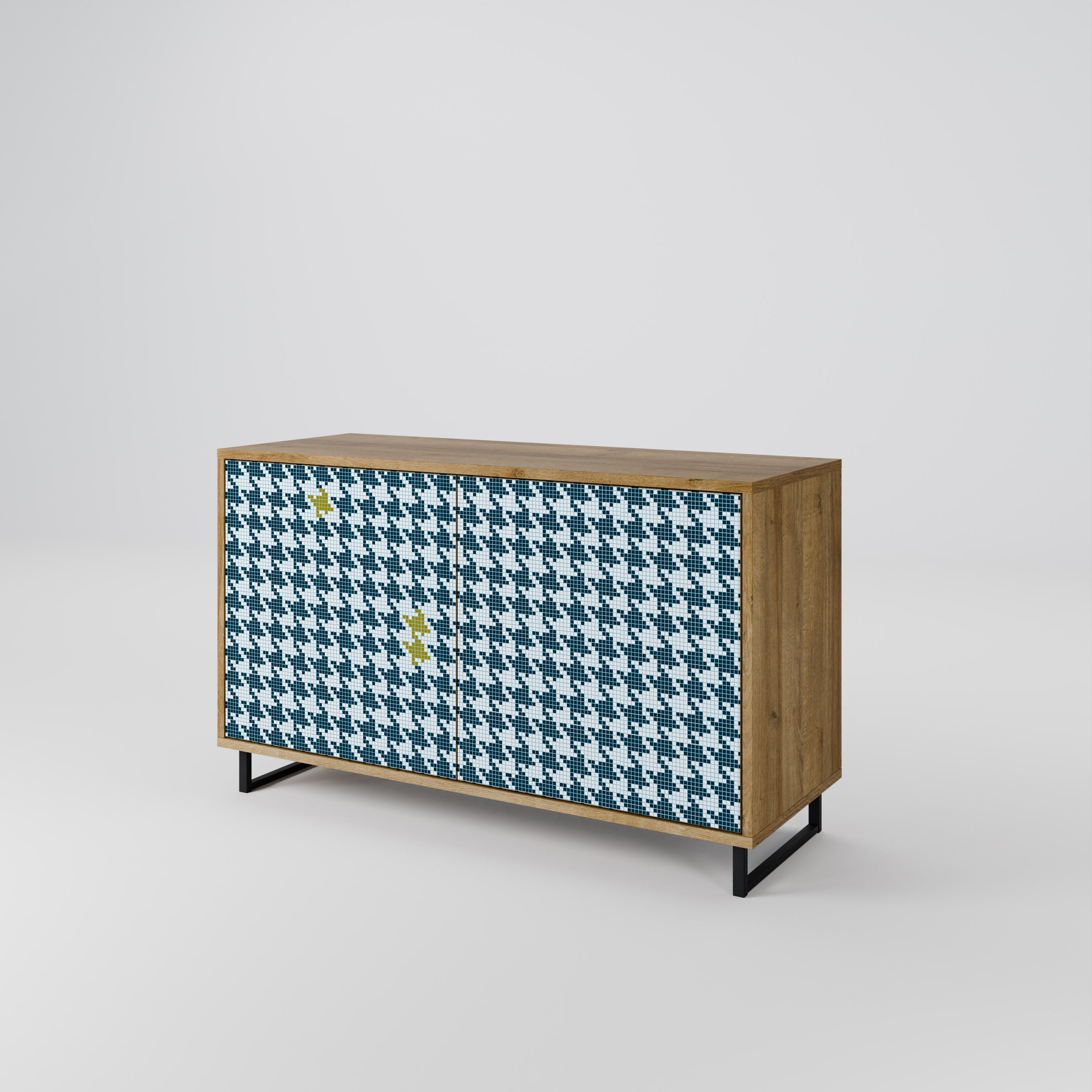 OUT OF CONTEXT 2-Door Sideboard in Oak Effect