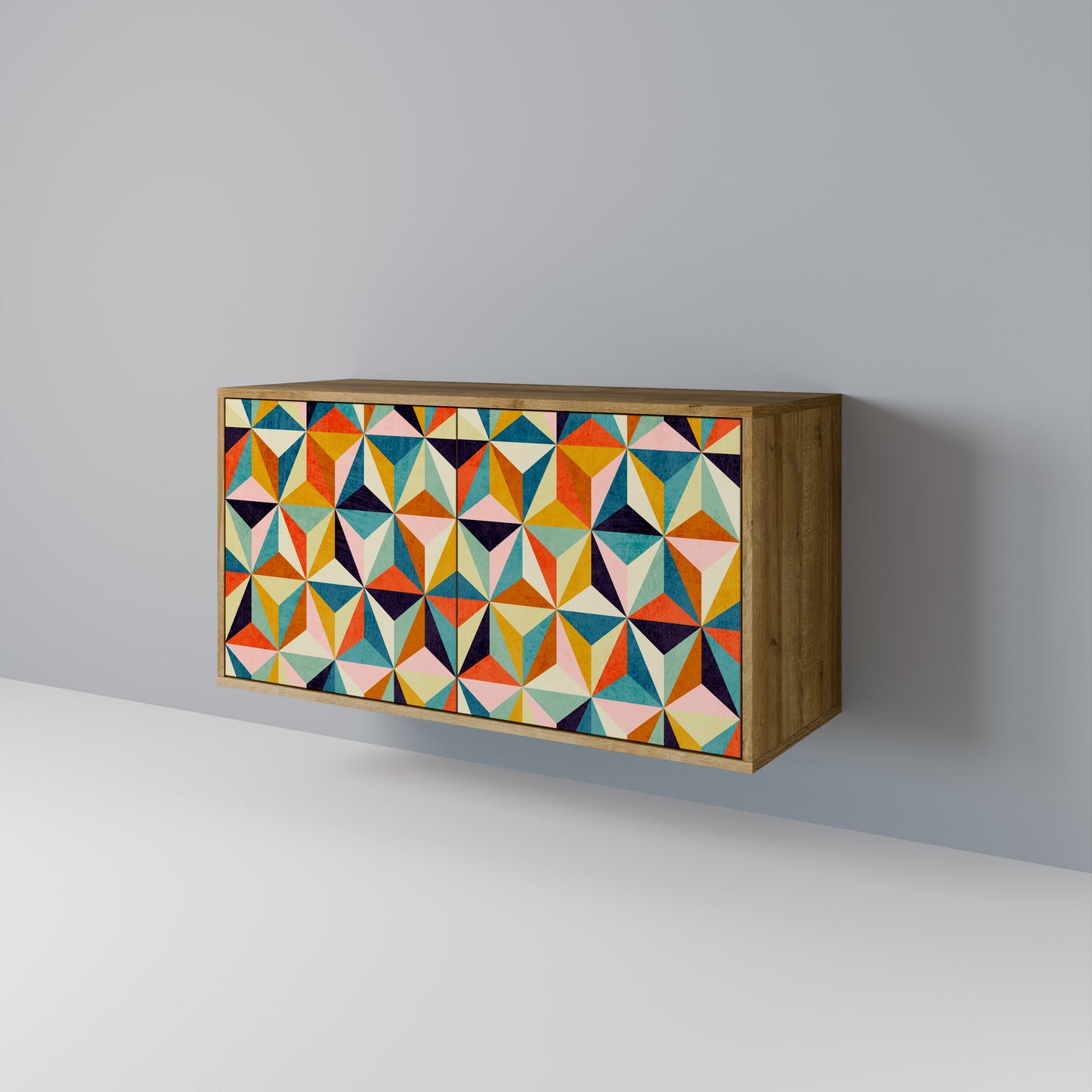 TESSELATE TREASURES Skänk med två dörrar