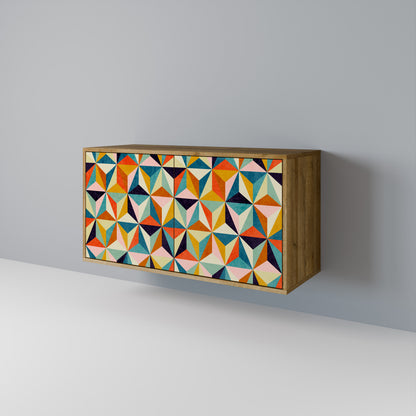 TESSELATE TREASURES Skänk med två dörrar