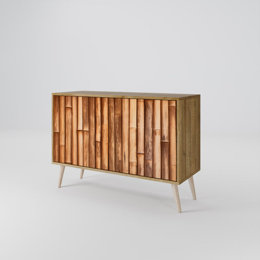 NATURAL WOOD Skänk med två dörrar